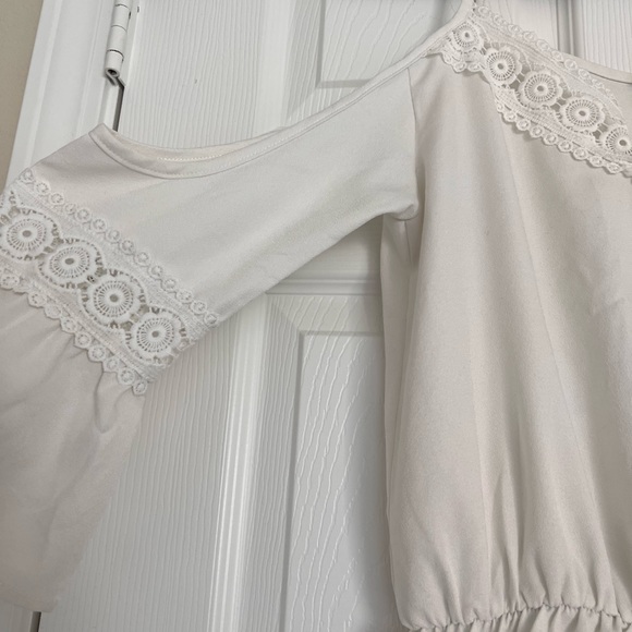 White Romper - Picture 2 of 4